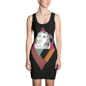 Witchy Cat Lady Dress