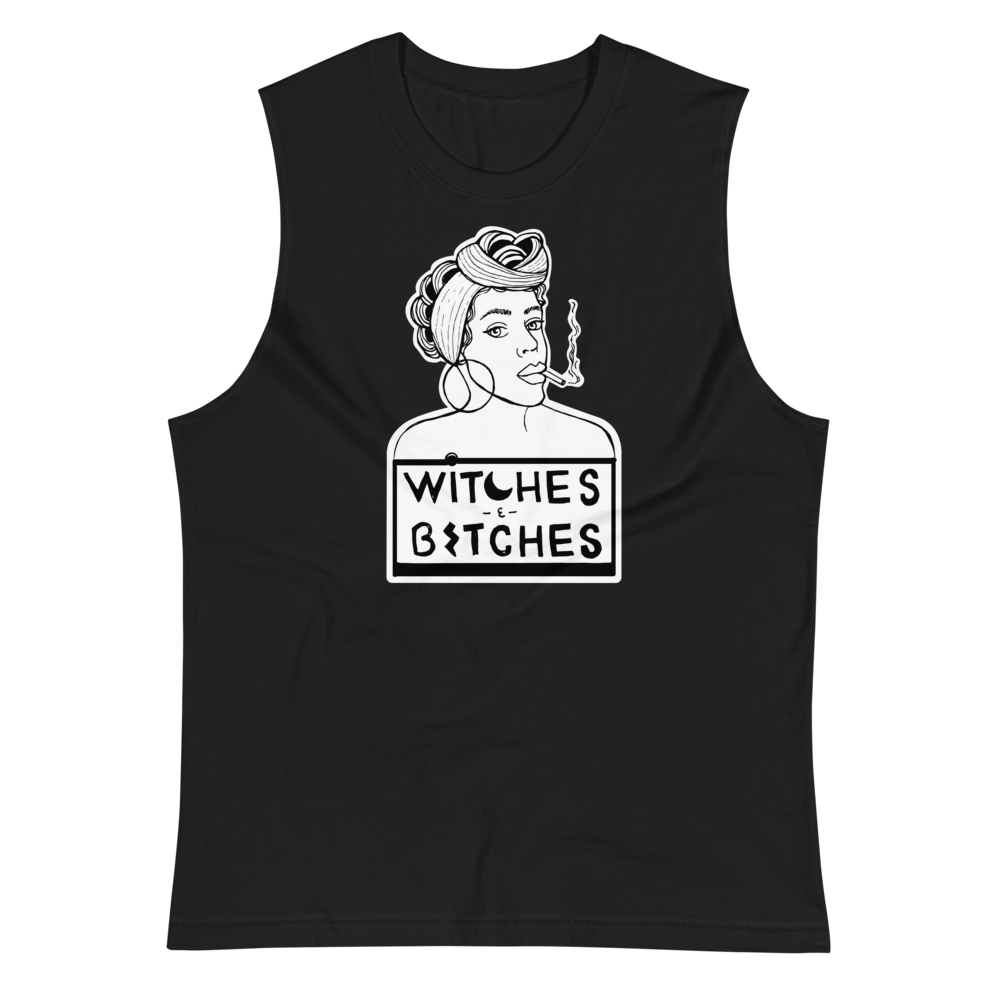 Witches & Bitches Unisex Tank Top