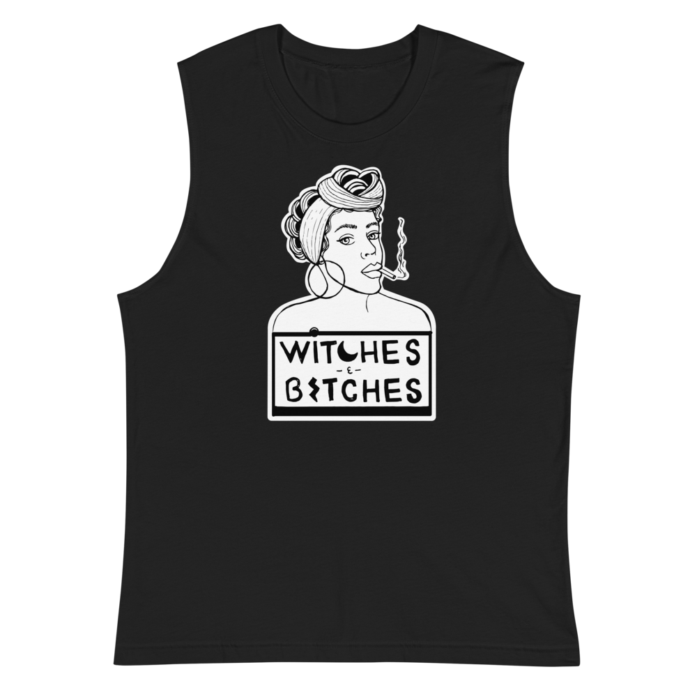 Witches & Bitches Unisex Tank Top